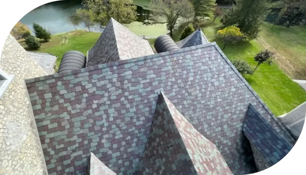 Residential Tile Roof installed by ABC Roofing in the Ozarks