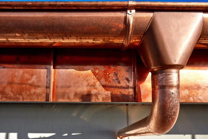 Copper Gutter